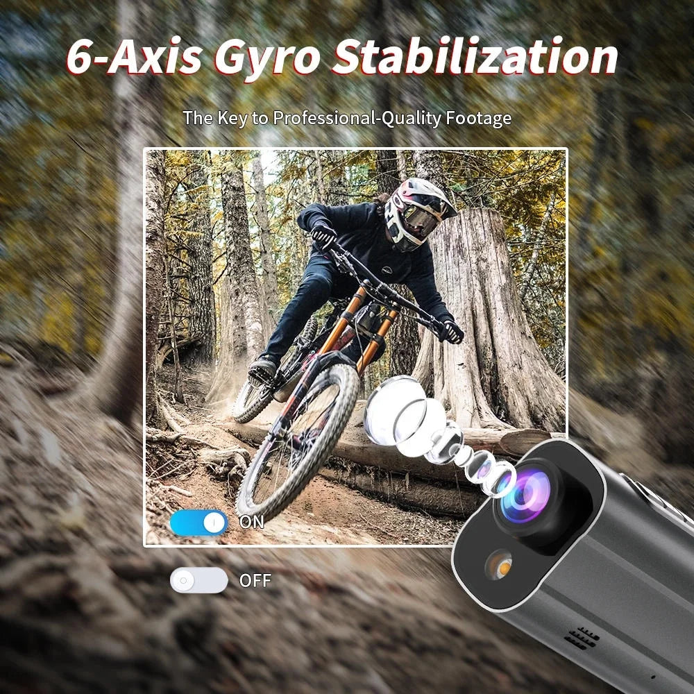 Sport Shake Camera Bike DV with Anti WiFi Riding Action Led Drive 5K Light Road Bicycle Motorcycle Camera Helmet Recorder