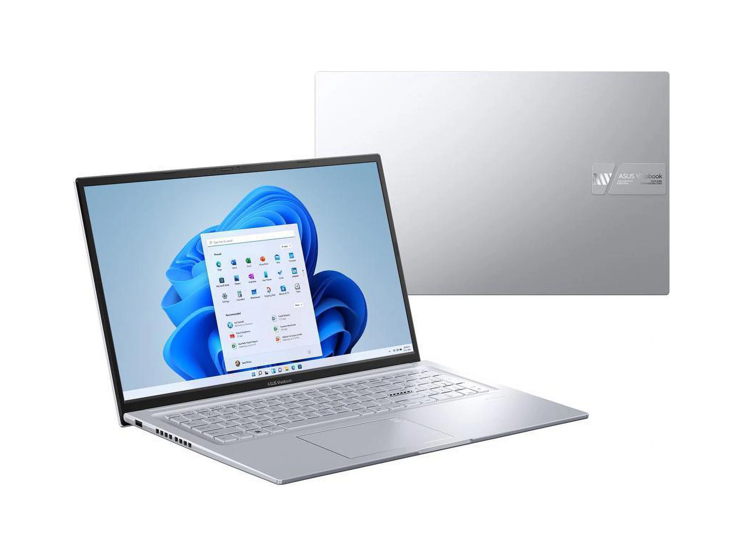 Vivobook CPU, Windows 17.3” Laptop, Intel 2023 ASUS 16GB Display, 11 Transparent Silver, 17X FHD 1TB Home, i9-13900H Core K3704VA-DH96-S SSD, RAM,