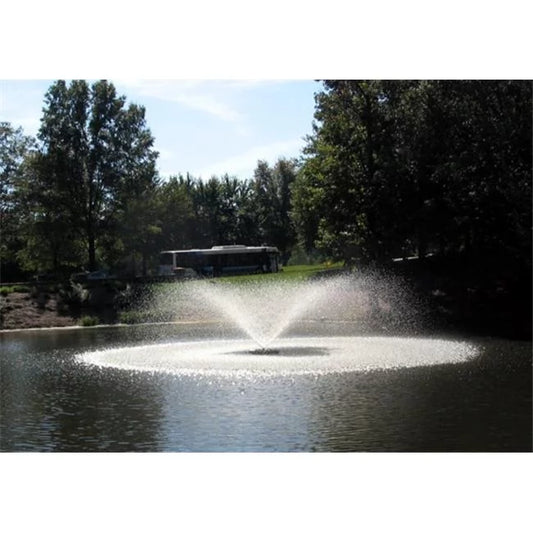 with Fountain Efficient Lake Fountain Pond 120V Ft | and HP Electric Black 1 Aerator - Decorative Series Fountain Kasco Outdoor Cord | J 50 Power Pond