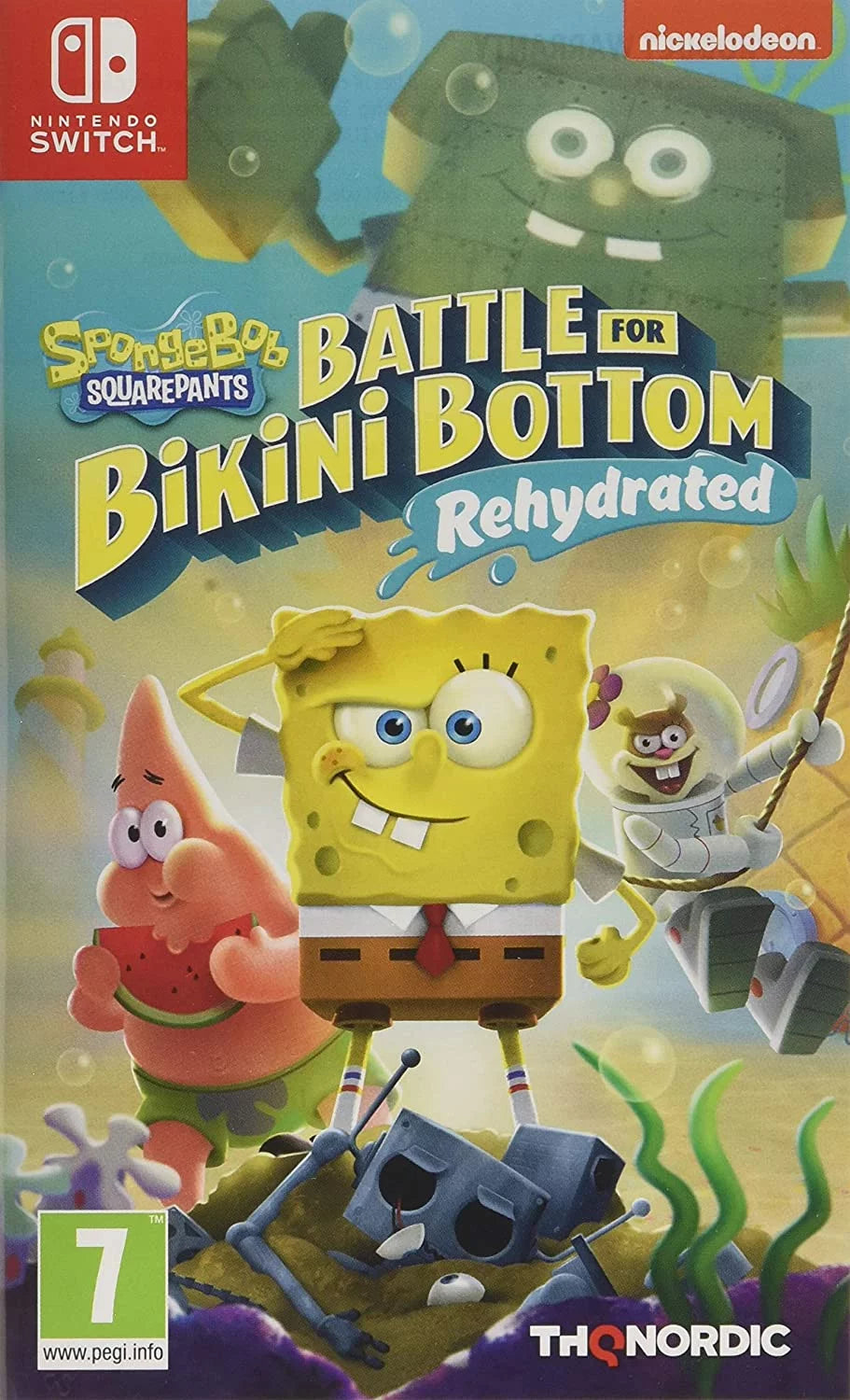 SquarePants: Spongebob Bottom THQ Nordic, - for Battle Switch Nintendo Bikini Rehydrated,