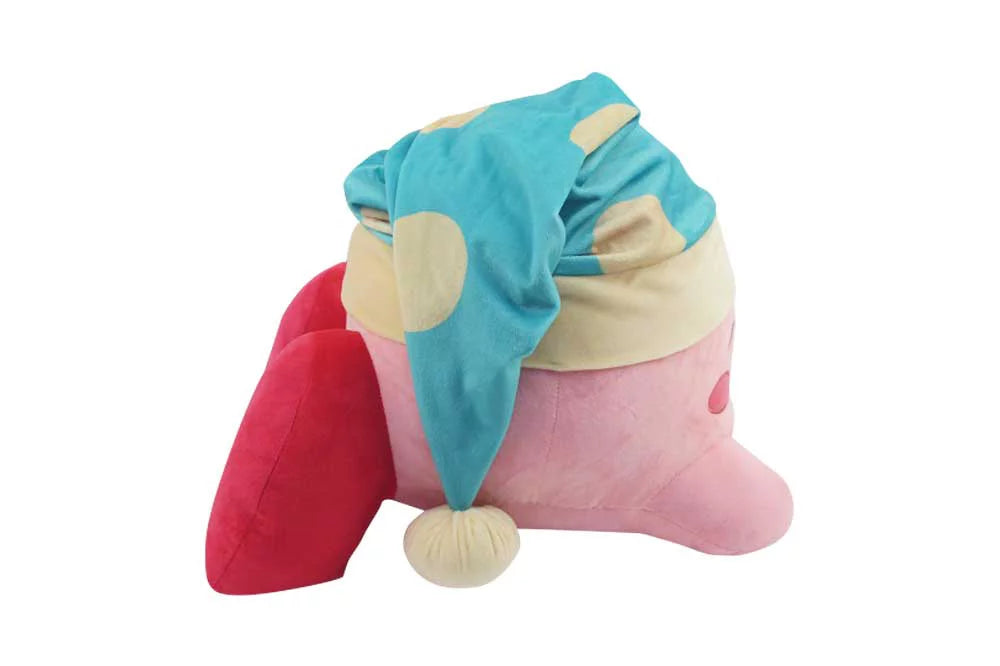 Toy Squeezable and Plush 12" Sleepy Kirby Hat Soft -