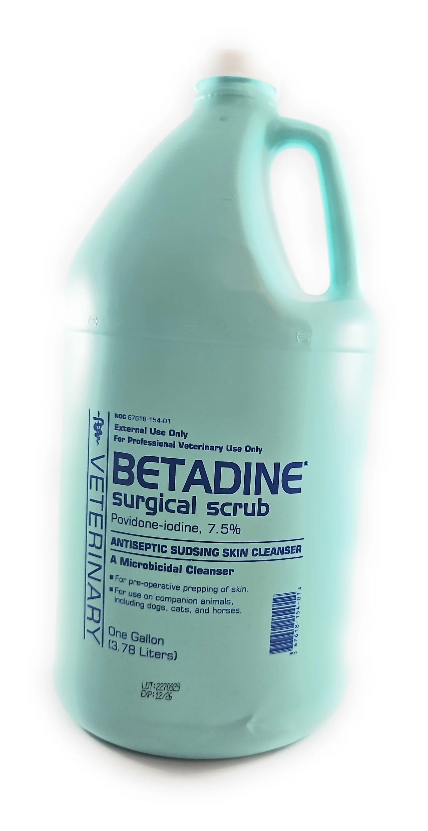 1 - BVET1G Purdue Gallon 67618-154-01 - Scrub Betadine Surgical