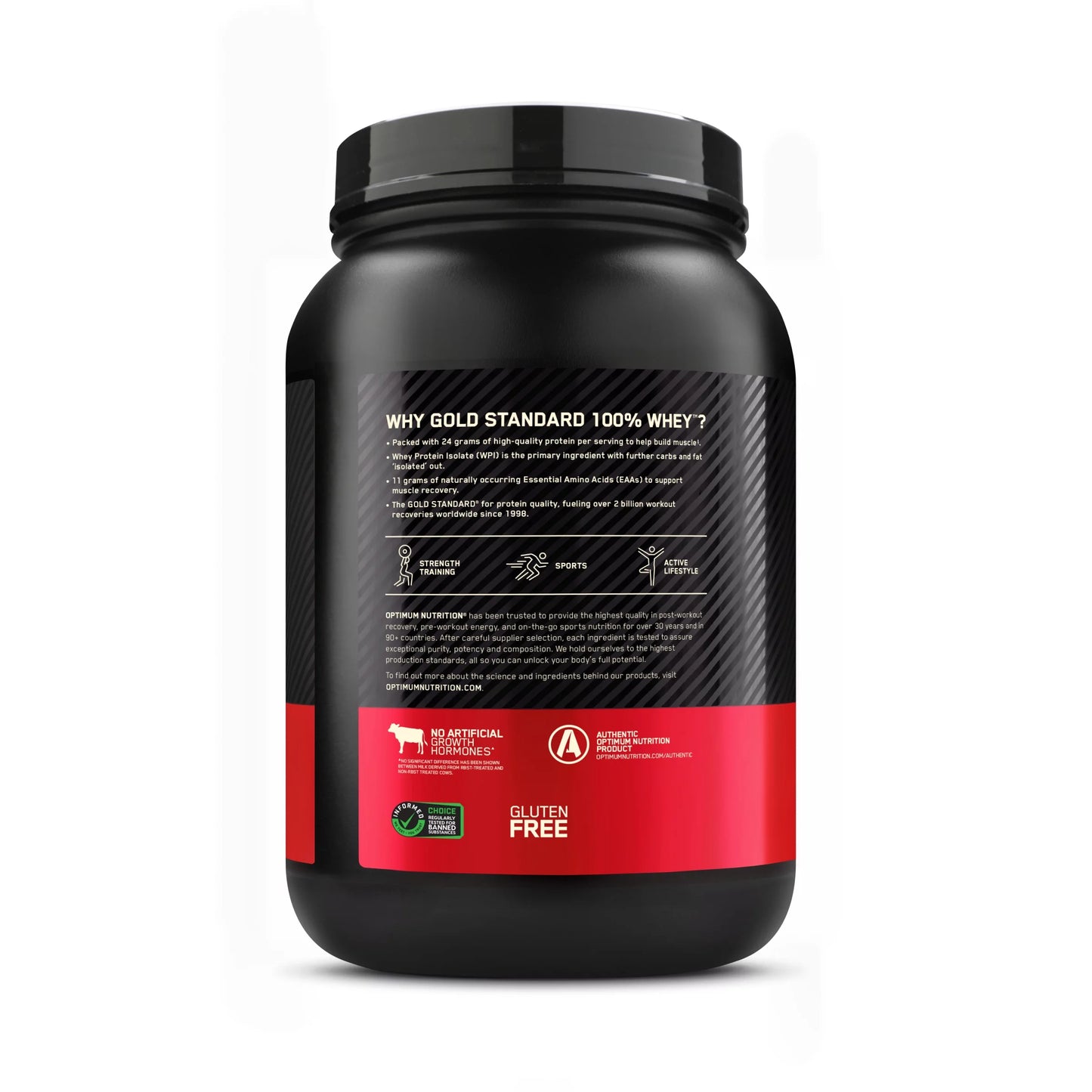 100% lb, Whey Standard Nutrition, Protein 28 Servings Road, Powder, Rocky 2 Gold Optimum