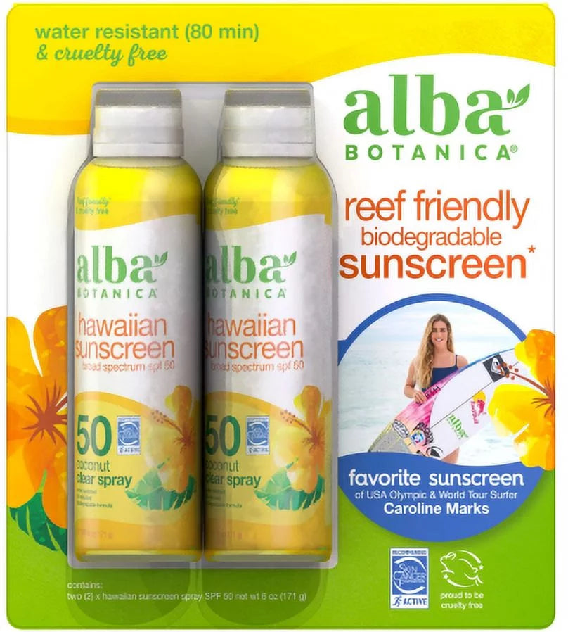 SPF 50 SPF 50 Hawaiian Alba Sunscreen Botanica