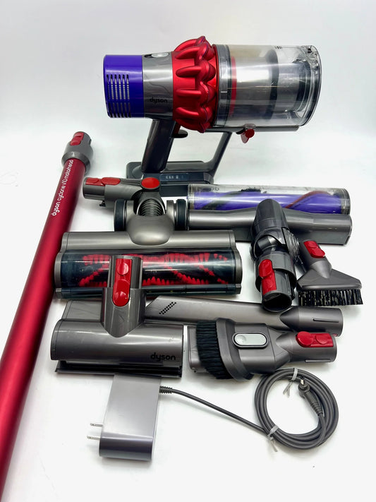 Stick PURPLE/RED Dyson Pre-Owned V10 Vacuum 244393-01 - (Fair) Cyclone Motorhead Cordless