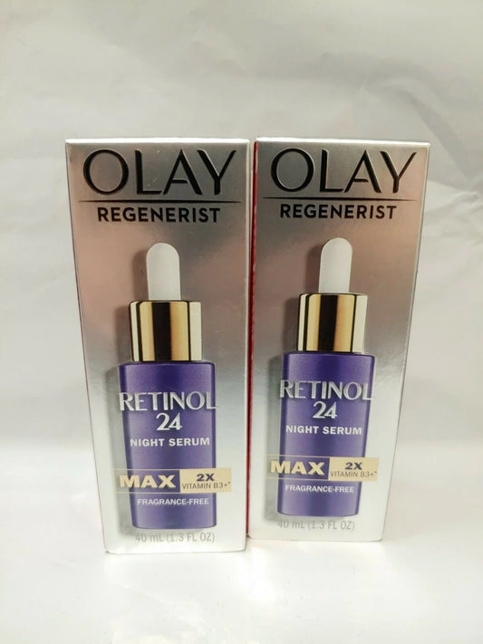 #9400 Regenerist Serum 1.3 Free oz, Night Retinol Fragrance 24 Olay 2 MAX