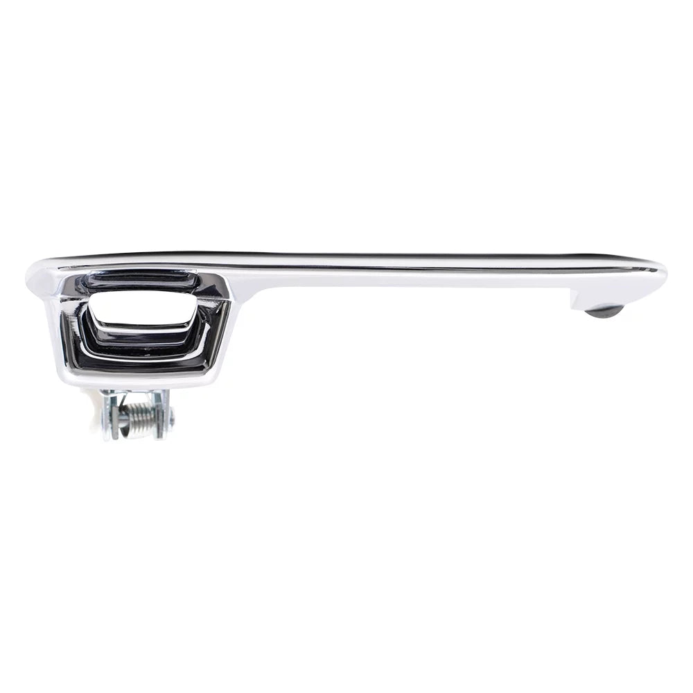 with Chrome SUV Handles Pair Brock Van Door Outside Rear 55075649 Truck Front 55075648 Pickup compatible Replacement Exterior Set