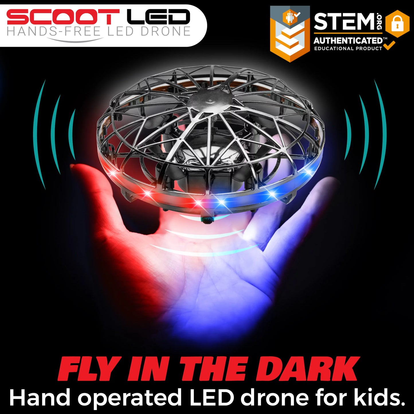 | Mini for Hover Toy Kids Scoot Mini Drone with Ball Boys Lights LED Aerial Hand UFO Indoor Controlled Girls and Force1 Drone Flying