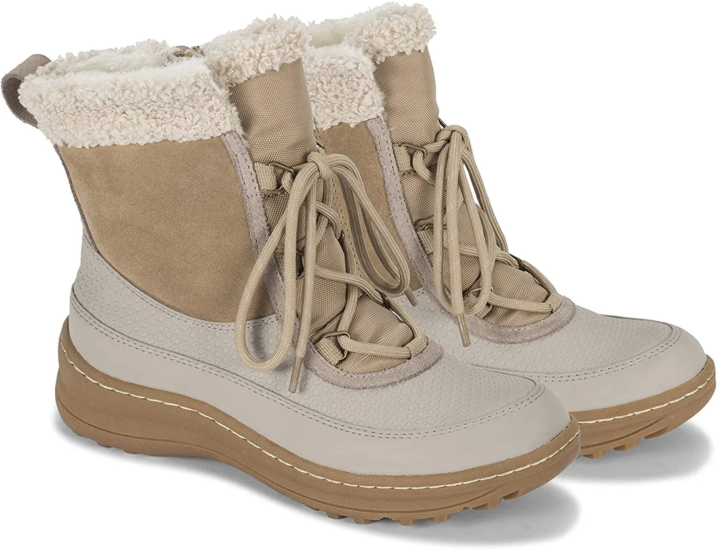 Womens BareTraps Suede 7.5 ALTA Boots Khaki/Stone