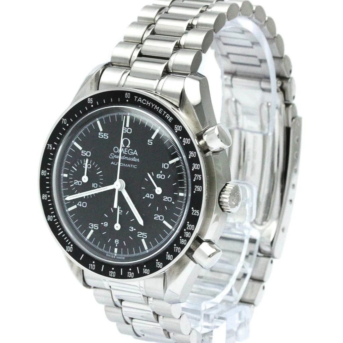 Steel 3510.50 Watch (Good) Speedmaster OMEGA Mens Polished Automatic BF567382 Pre-Owned