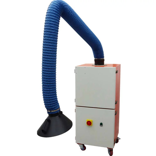 Smoke Welding Purifier Extractor Arm Single 220V INTBUYING Fume Mobile