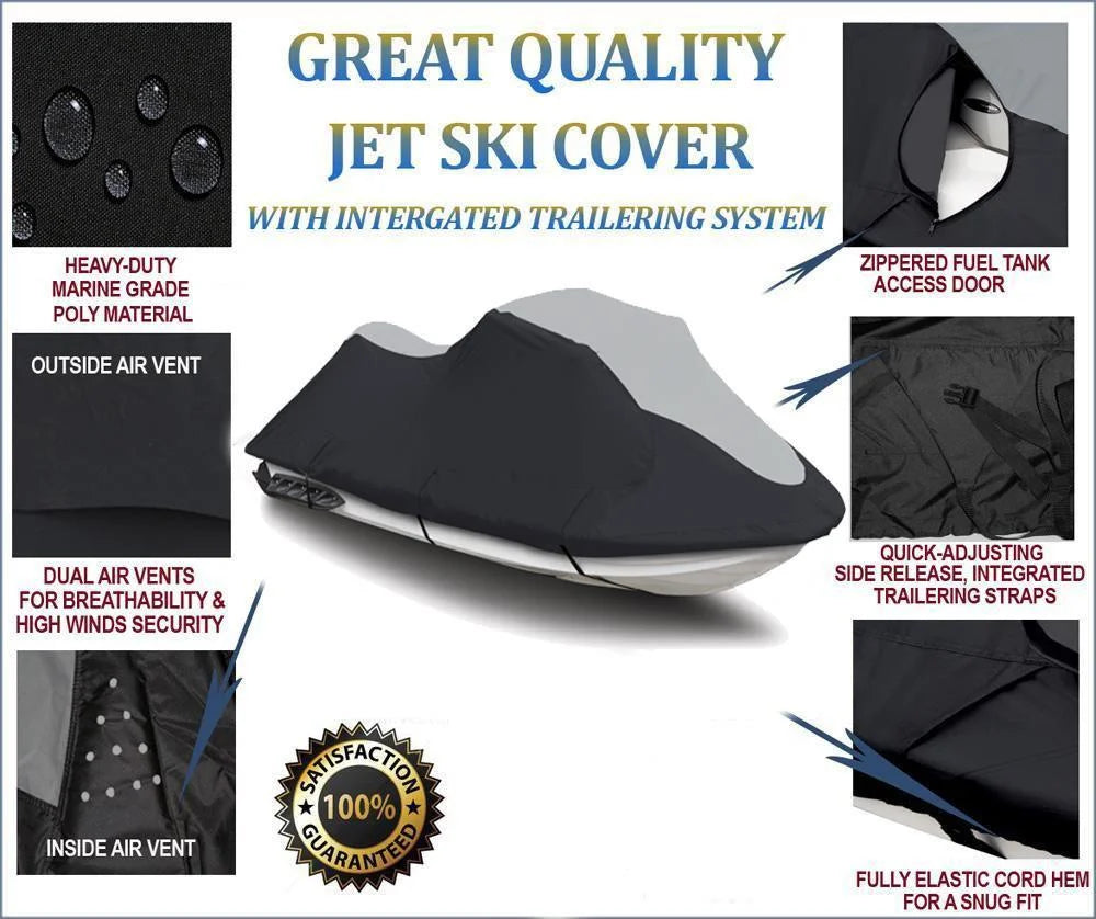 800 for Compatible SUPER Jet Ski 2002-2004 Cover XLT800 Yamaha XLT WaveRunner HEAVY-DUTY