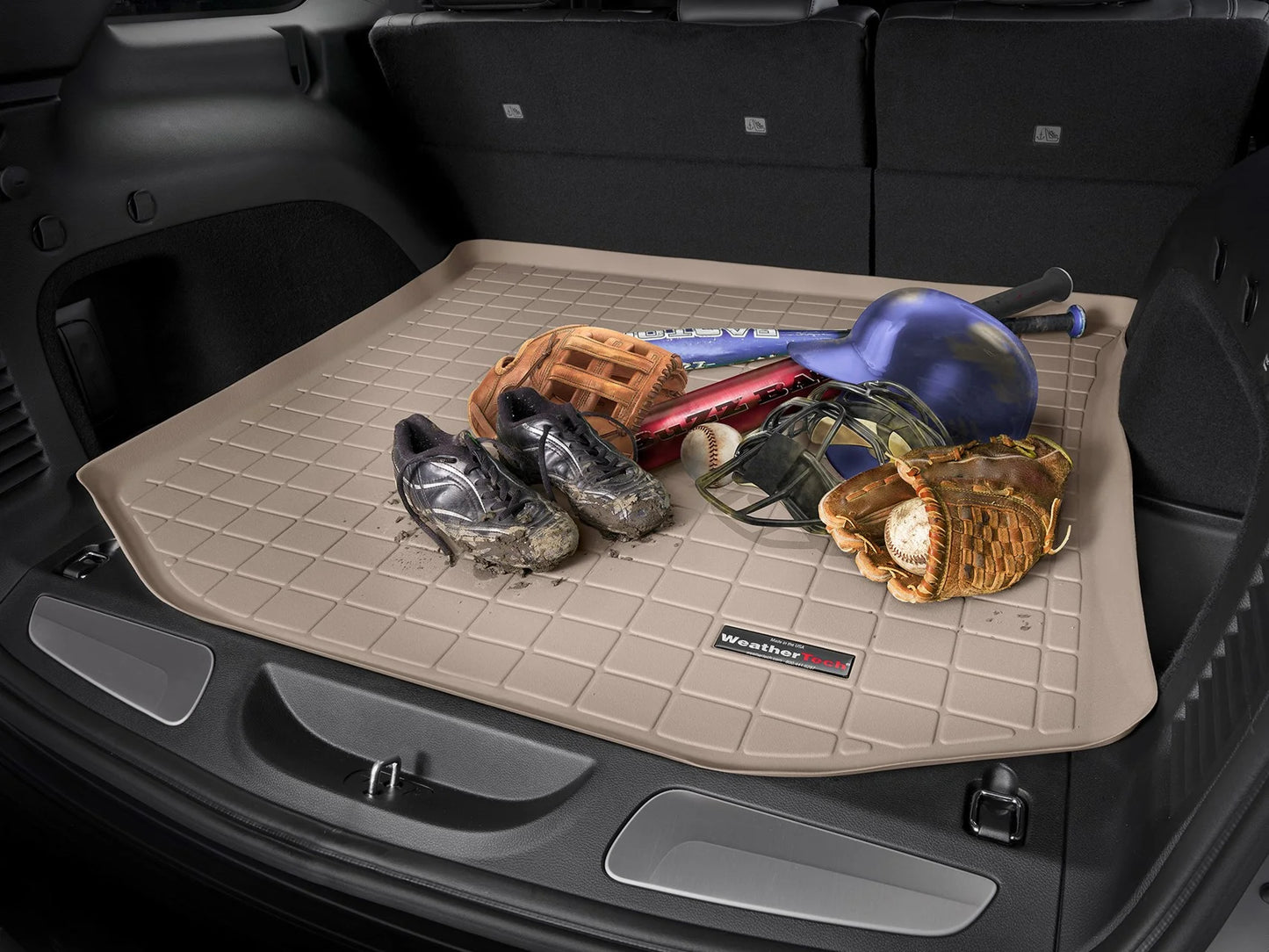 28i, X3 compatible Seating 28d, 35i Cargo 2nd WeatherTech Row BMW - Tan X3 with Behind Liner X3 Trunk