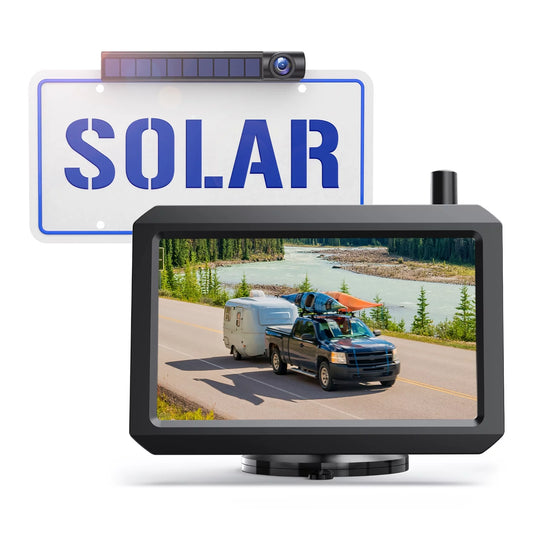 Wireless Rear Solar View Reverse Trailer Cameras Camera Camera HD Supports Assistance Backup 2