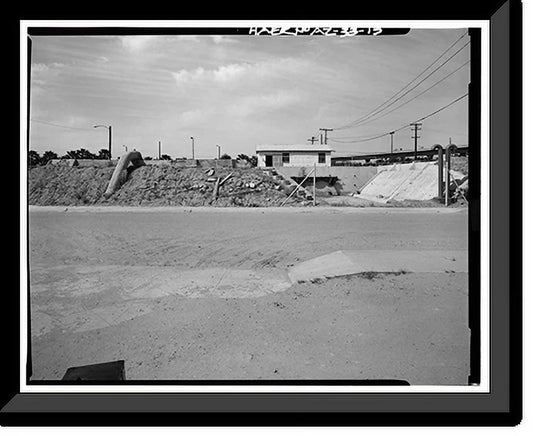 Yuma x foot Yuma, AZ at Main Plant, Jones Main Yuma Print, Street, Street Treatment Framed 21-7/8" 17-7/8" of Street Historic 13, Water - County,