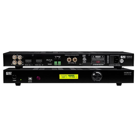 4 Ohm DSP SMP500 Auto OSD Control Mono -8 Class Sensing, 800W Amplifier, Subwoofer App D ETL, Certified CE