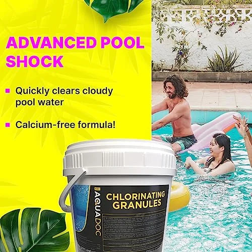 Super Fast Chlorine Treatment Pool Swimming Treatment - Shock for Pools Shock great Acting Shock Shocking - This for a Pool Saltwater is Pools Inground Pools Pool Ground AquaDoc and Shock - Above Pool