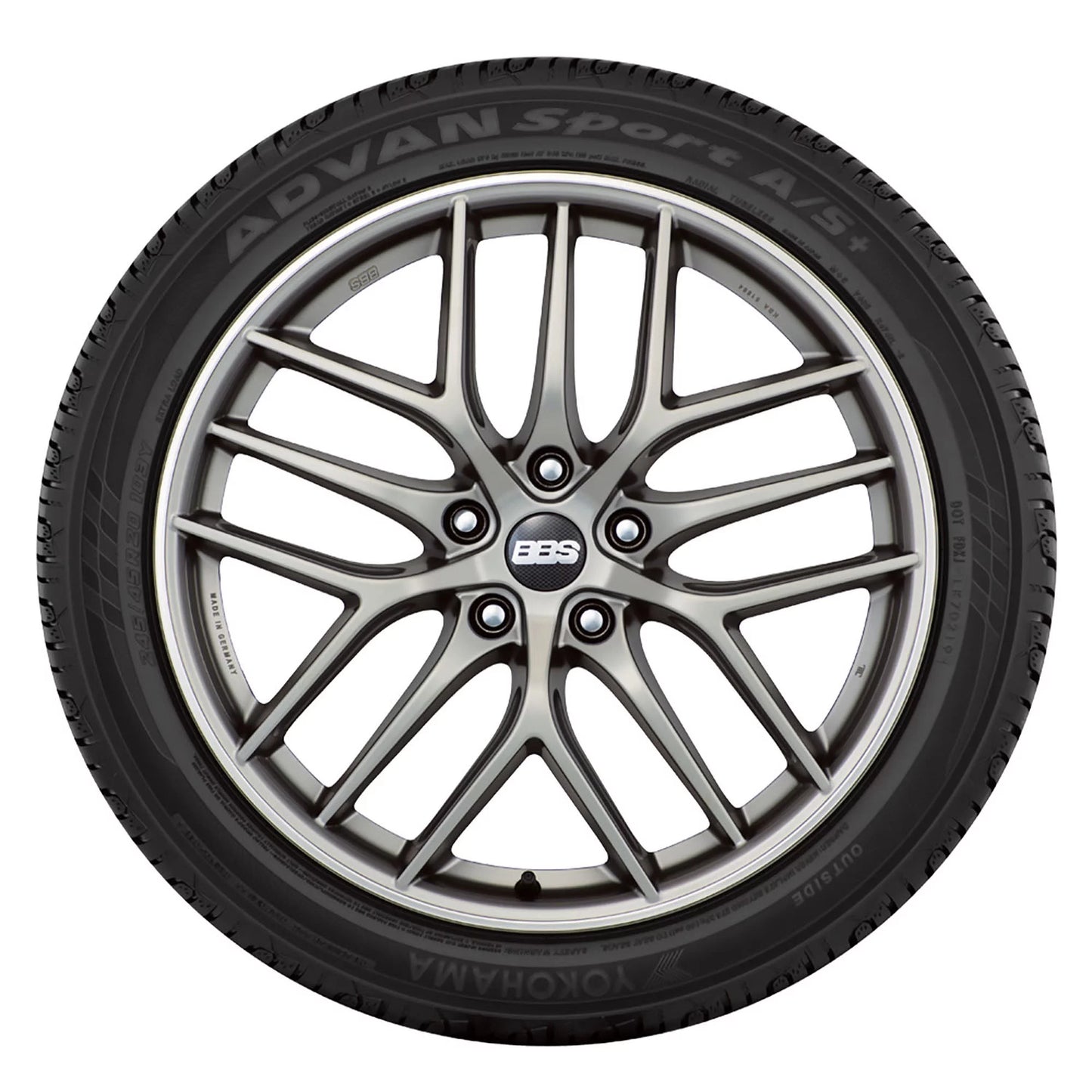 Tire Advan 94W A/S+ All Season 225/45R17XL Yokohama BW Sport