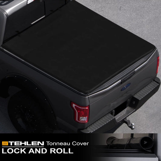 Stehlen Bed Black - Ram ( Tonneau 68.4" Body 5.7 Feet Short 2019-2022 Up For 733469493334 Style And Roll ) 1500 Cover Lock New