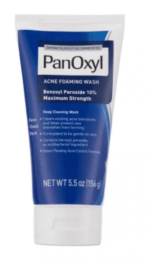 Wash 5.5 10% 3) Foaming (Pack PanOxyl oz of Acne