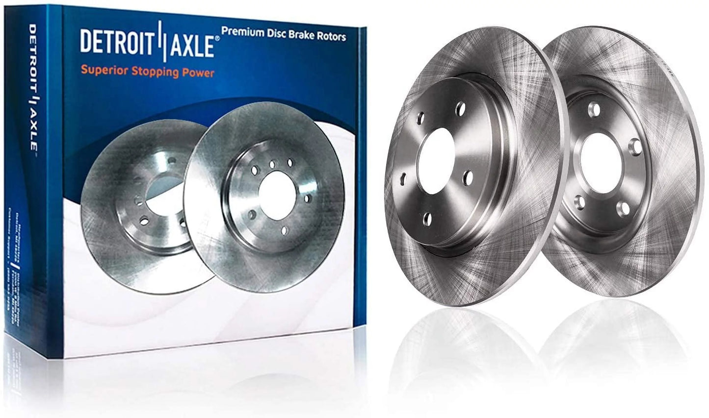 11.93'' 2012 : Replacement 2014 - Chevrolet Kit 2013 Brake Rear Impala for Disc Axle Limited, 2015 10.63'' Impala, Rotor Rotors & Brakes Ceramic Detroit Pads 2011 Front Brake 2016