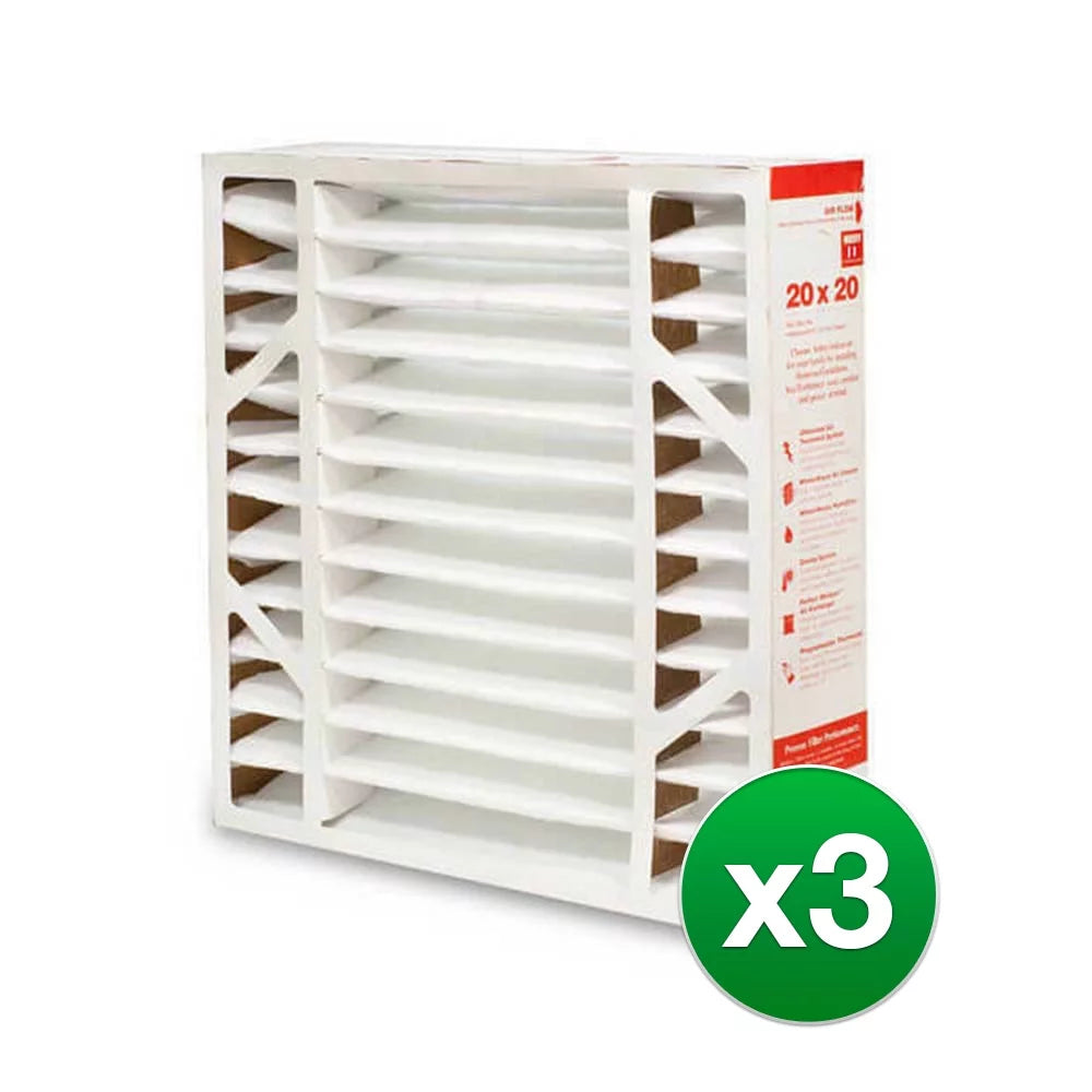 20x20x4 Air Replacement Pack) Filter- For MERV Bryant 11(3 FILXXFNC0121