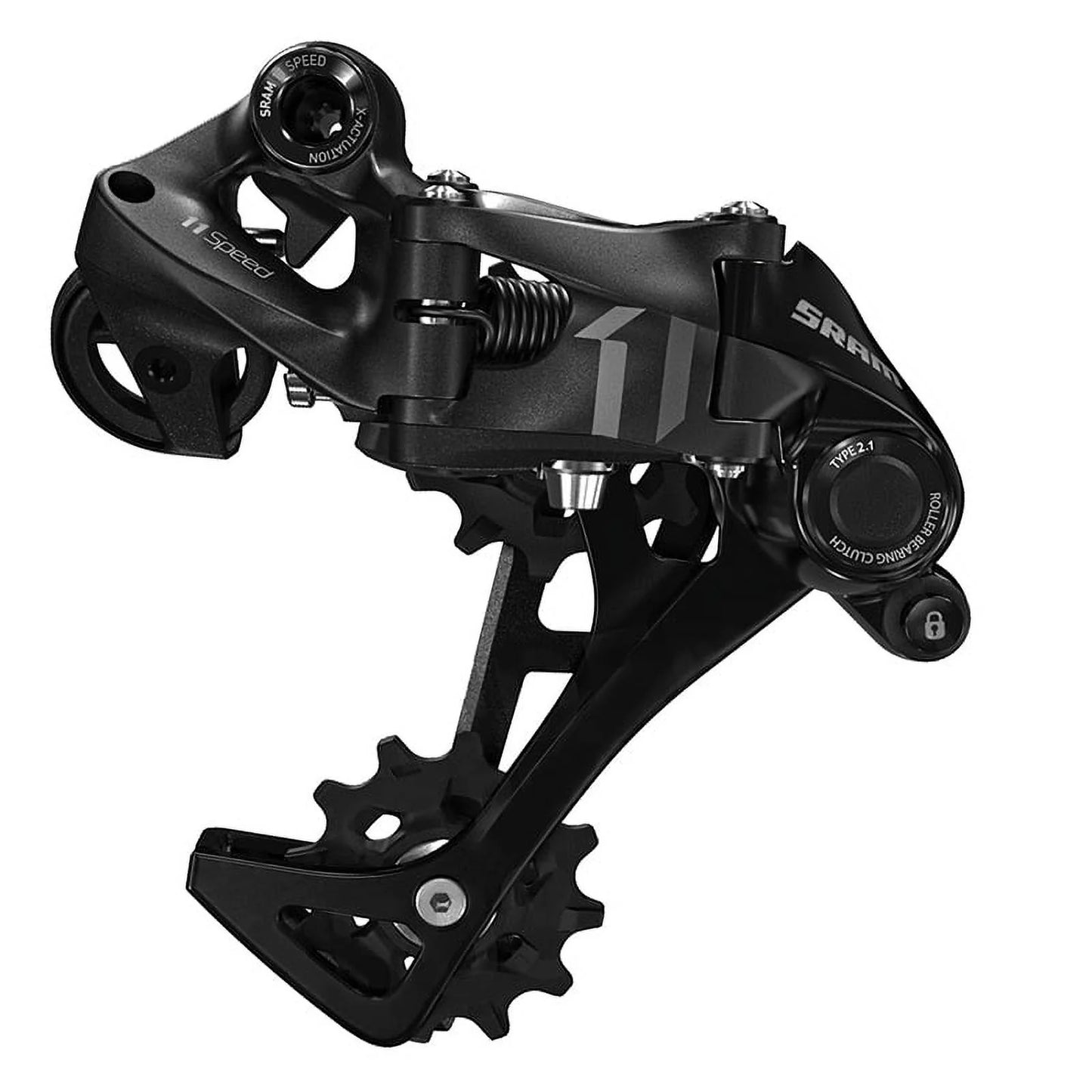 X1 Derailleur Black - Medium Cage, SRAM Speed, 11 Rear