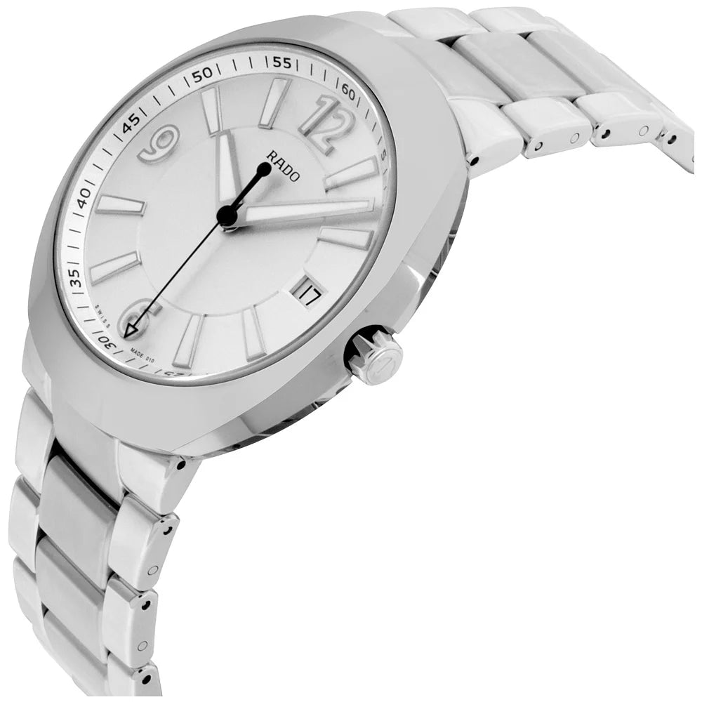 Steel Men's Dial Watch R15943103 Silver D-Star Rado Stainless