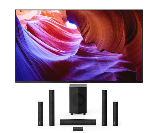 with Sony TV Features (2022) KD43X85K Pro with Edition CineHub HDR 5.1Ch 4K EA-1000-THX-US CineHome Speakers Enclave Smart LED 43-inch PS5