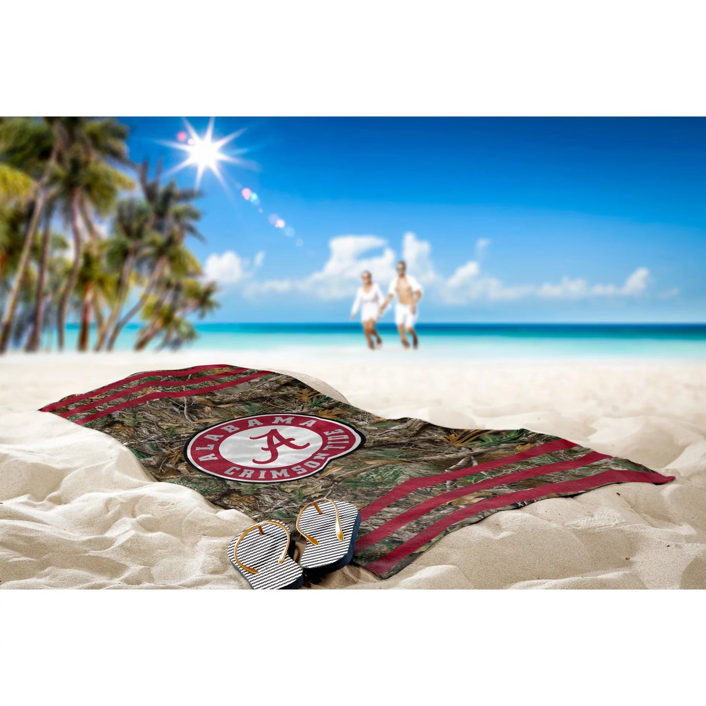 Stripes Towel Crimson Group The Northwest Alabama 30"x Tide Beach 60" Three