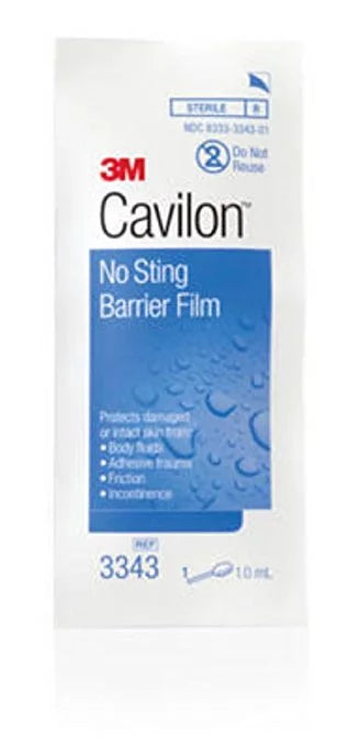 100 3343, No Applicators Barrier Cavilon Film 4) of Sting 3M (Pack