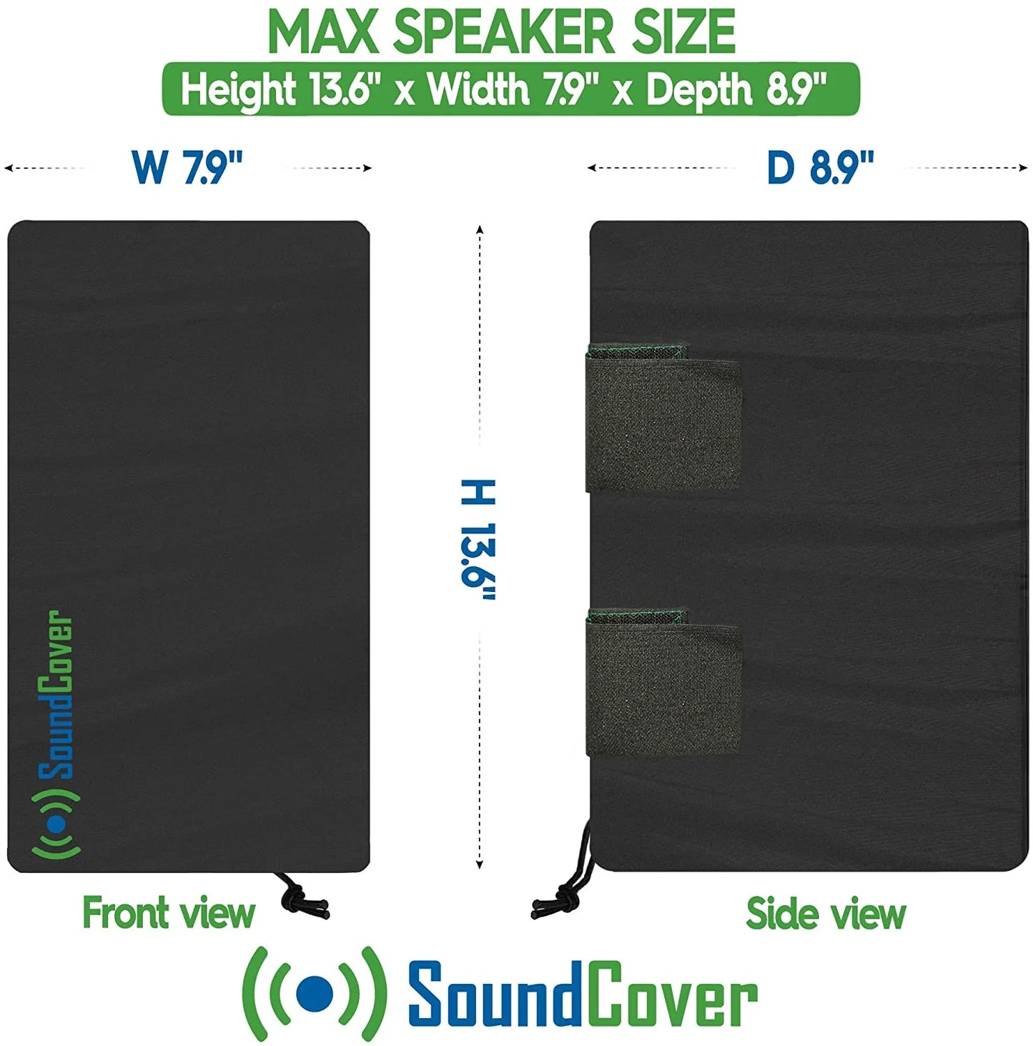 7.9" Polk with Bose 13.6" Covers: W Outdoor Audio Medium Black, 6, x Speaker AW Atrium Yamaha Size and 8.9"), Yamaha Compatible Definitive x D AW294, Technology 5500, (H AW350, 251