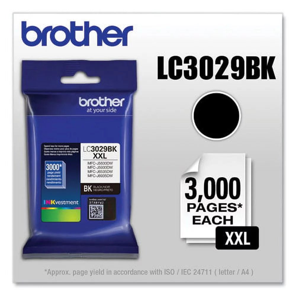 Super Bundle 3,000 Each Black High-Yield of Ink, Lc3029bk Page-Yield, Inkvestment | 2