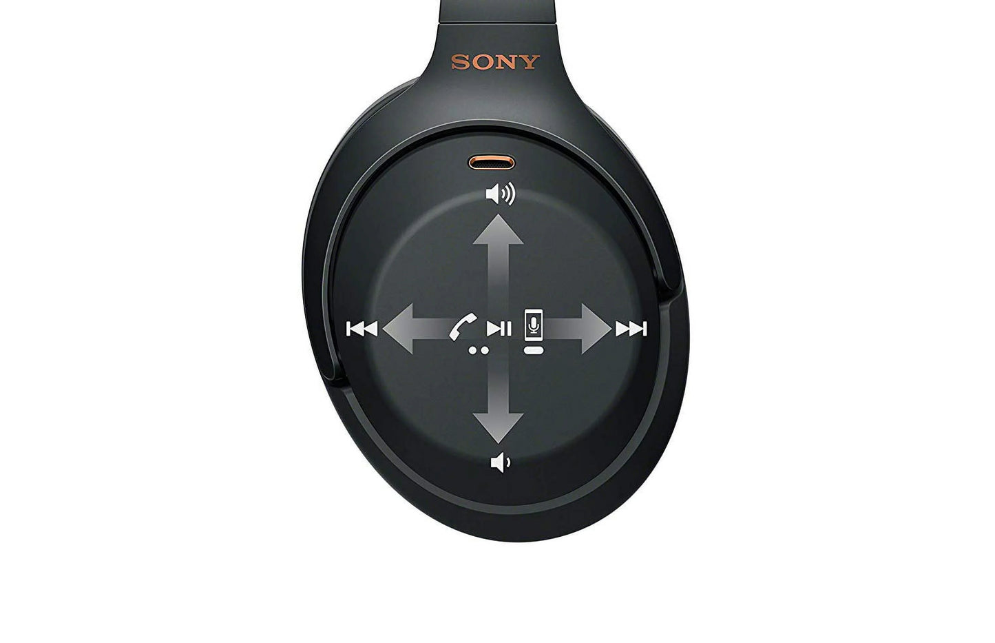 Wireless Sony Over Ear the Bluetooth Restored (Refurbished) Headphones, WH1000XM3 Black Noise Cancelling