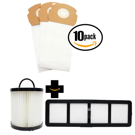 1 Vacuum Filter Replacement EF-6 EF-6 Vacuum Bag, AS 1 AS AirSpeed & HEPA 30 Filter Bags, Eureka DCF-21 Eureka Compatible Cup DCF-21 Dust - Filter & Filter