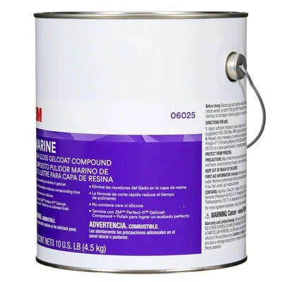 3M 06025 High Gloss Gelcoat Marine Compound