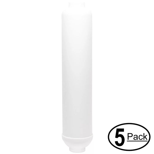 6 Osmosis - Universal for Cartridge Inline Filtration - Cartridge Pure Replacement Expres Reverse Express Brand ROUV5DG 10-inch System Stage for Denali 5-Pack Filter UV Water Water