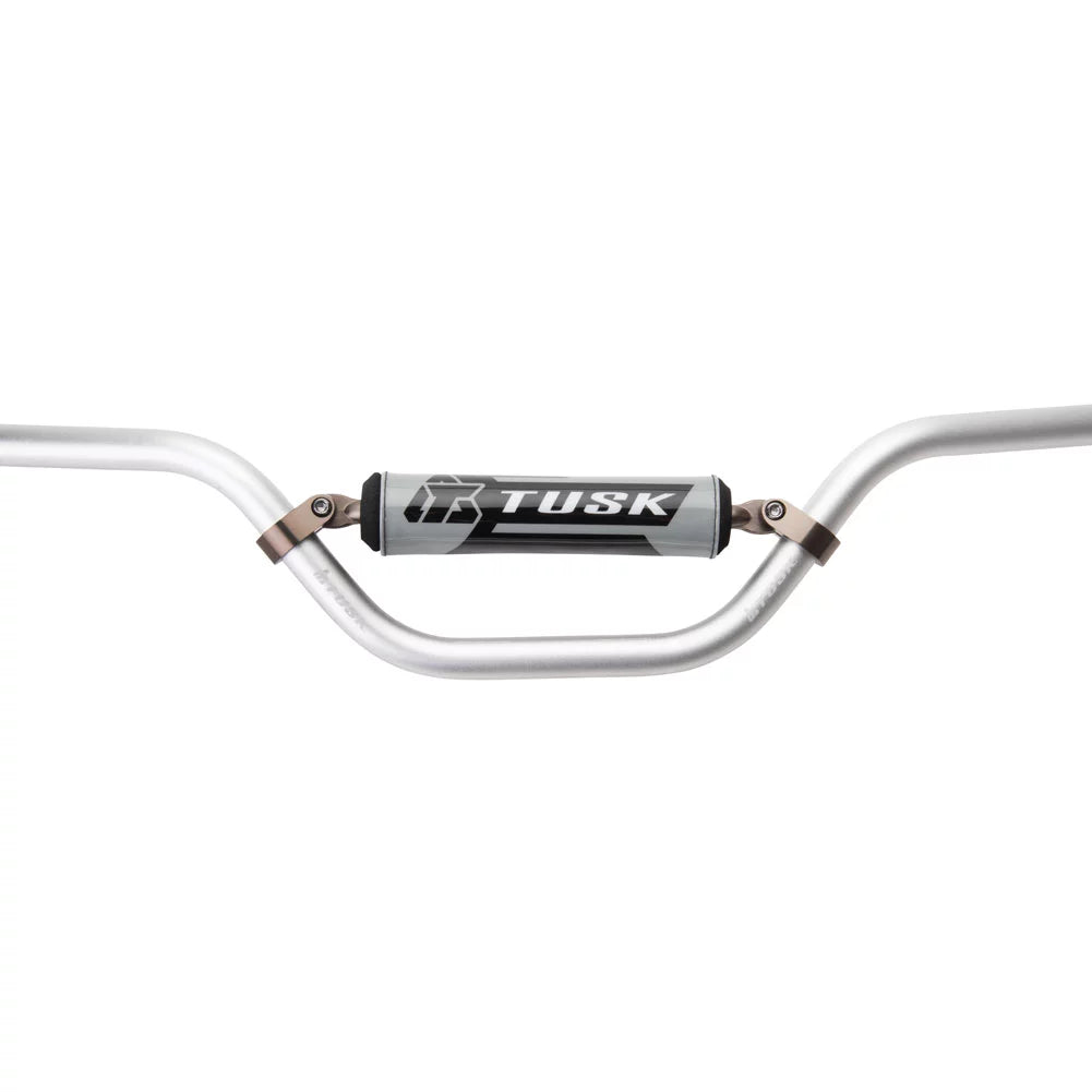 Tusk Bend 7/8" 1997-2000 LEM For Handlebar Silver T-10 SX Aluminum Mini LX2