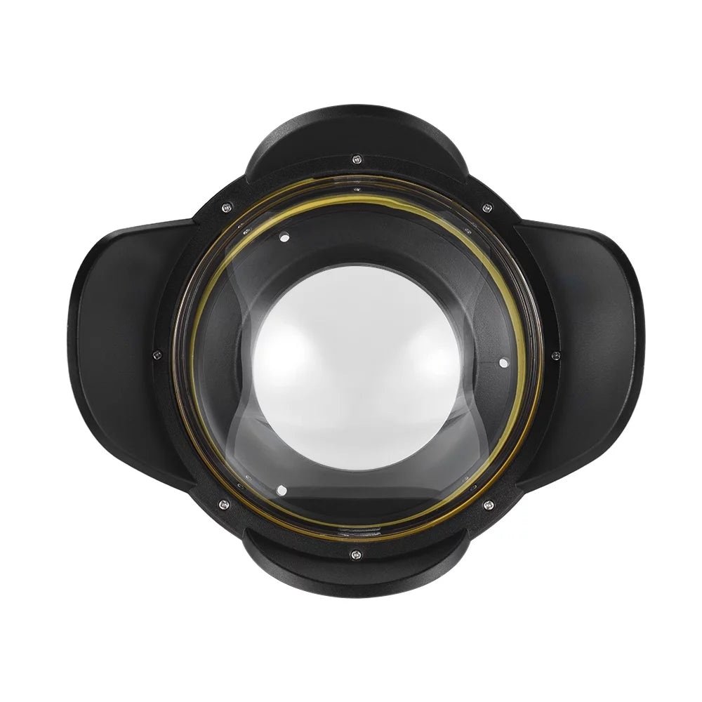 Waterproof Cover 67mm 60m/ 197ft Wide 60m/ Shade 197ft Round Port,Shade Port Cover 197ft Port Lens Camera Dome Cover Fisheye Lens 60m/ Case Port Adapter Case Lens Case MEIKON Wide Shade Waterproof