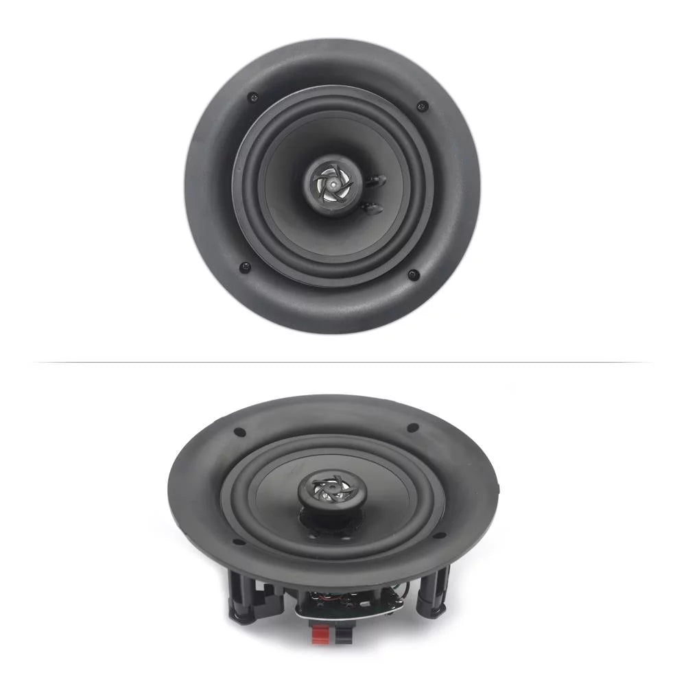 Way 2 Bluetooth 6.5 Flush Speakers, Mount Pack) Pyle Pack In 4 Ceiling Wall 200W Audio (4