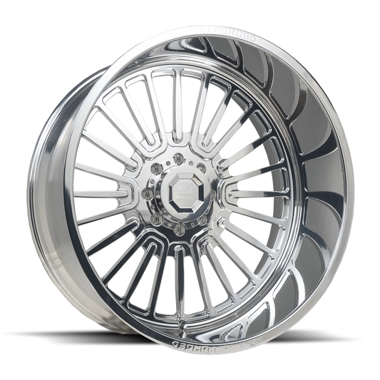 Wheel High 6 HD 8X180 LHD 122.1CB FORGED LUXXX -44ET WARHOG PRO 22X12 Polished