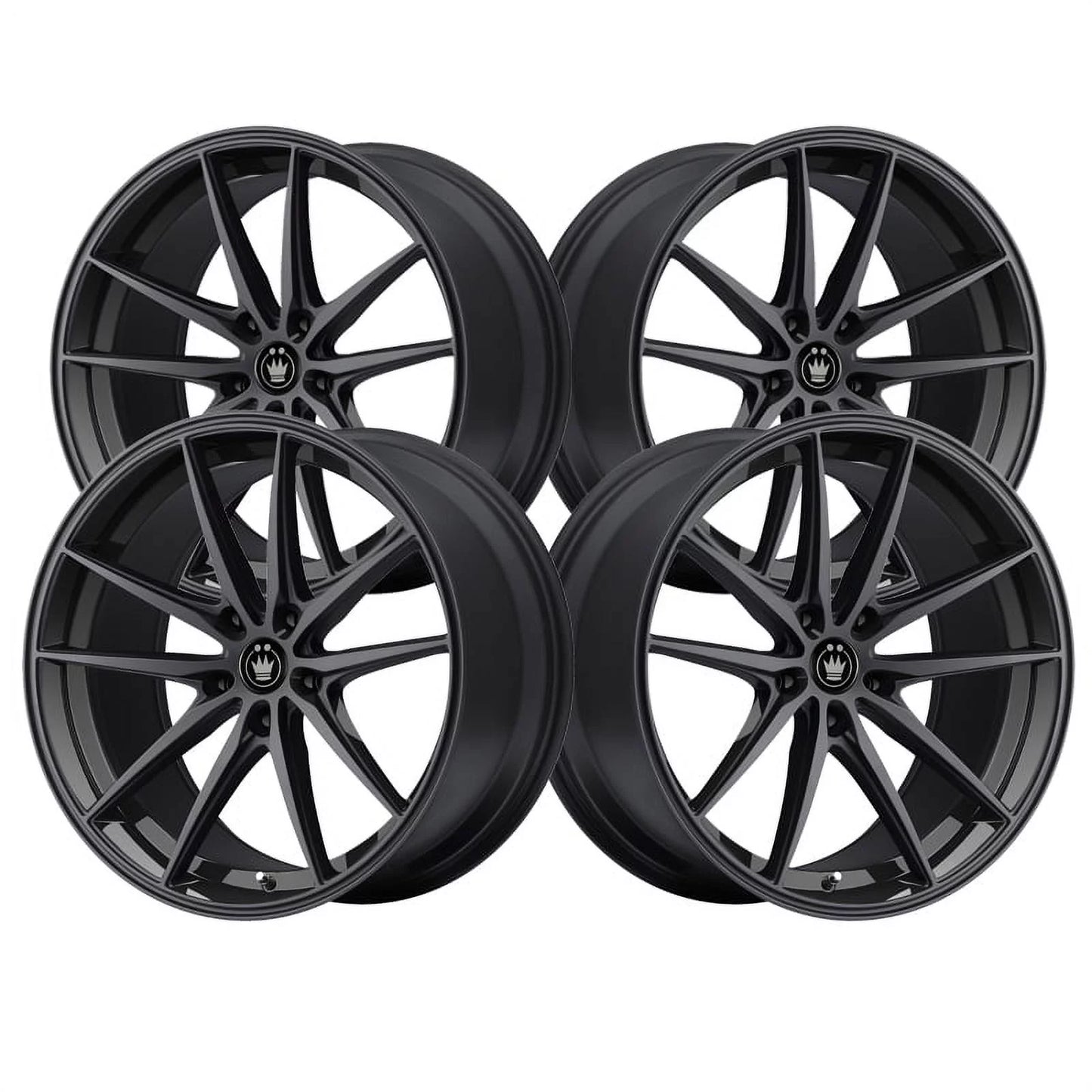 Wheel 16x7.5 +45et Konig 37B Oversteer 5x100 Black Gloss