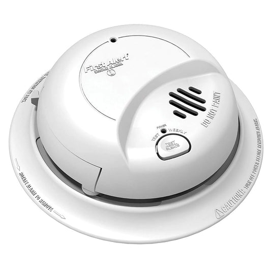 9120B Backup, with Alert Hardwired Smoke 6 Alarm Battery of First Pack