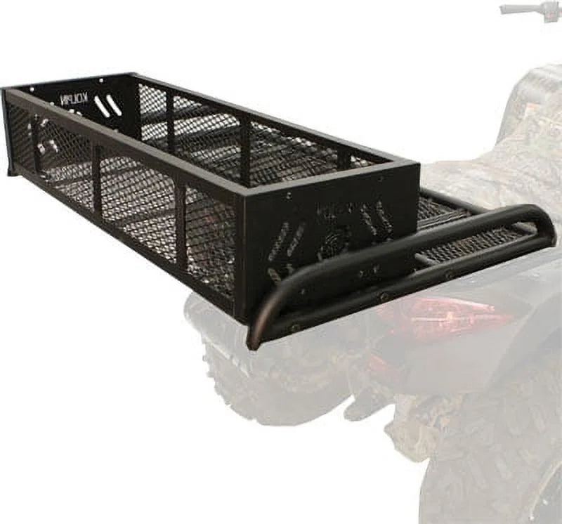 (53350) Storage Convertible Kolpin Rack Black Rear ATV/UTV Drop