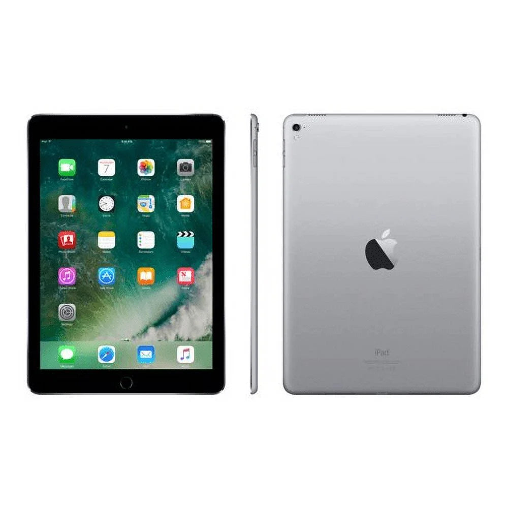 128GB iPad (2016) 9.7" Space Restored (MLMV2LL/A) Pro Gray WiFi (Refurbished)