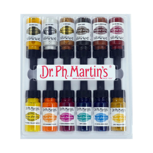 12 of Private (Set 3) 0.5 Liquid Martin's Ph. oz, Acrylics, Set Dr. Spectralite Collection