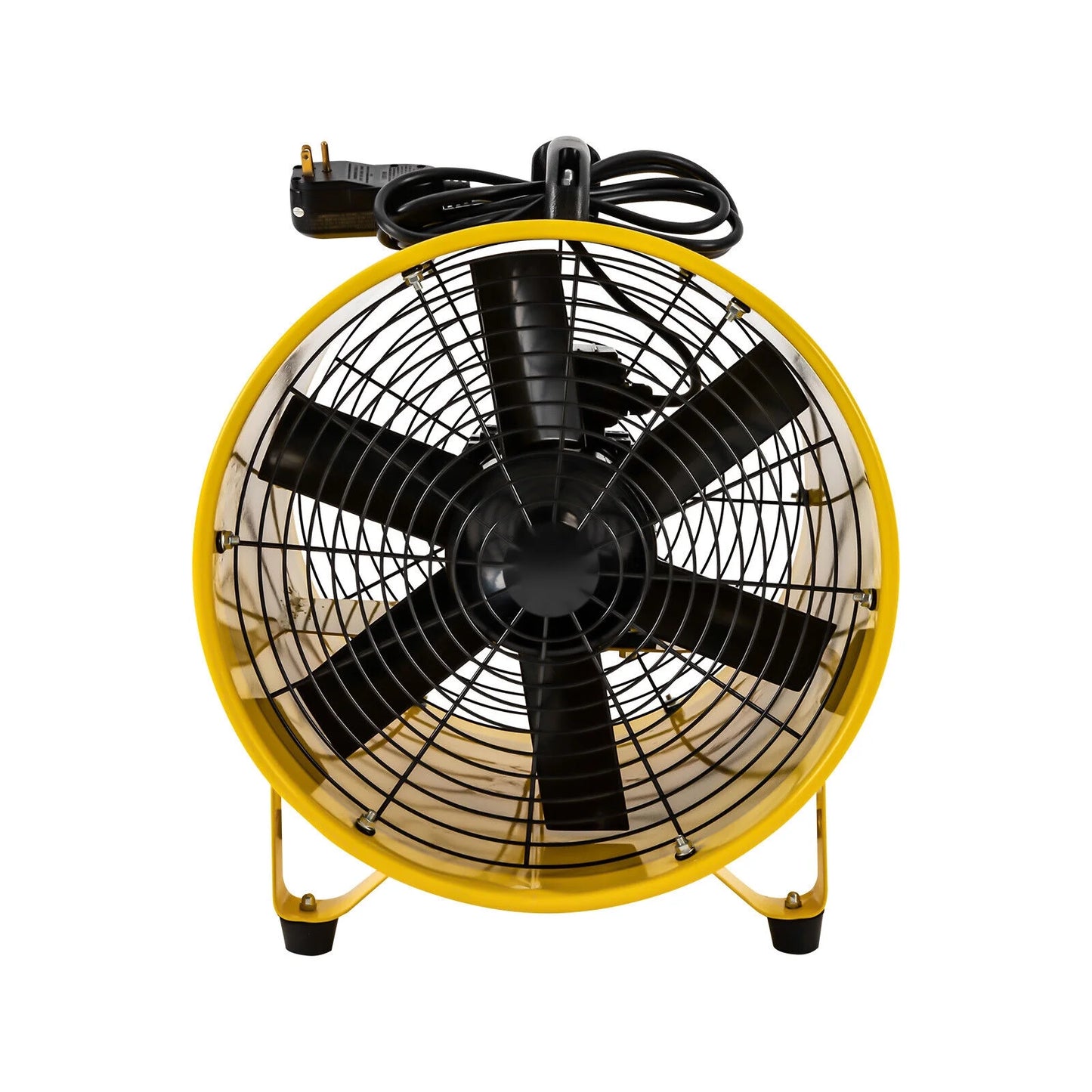 2160 Job 1100W with Fume Site Ventilator, & Duct 3178 Noise Hose, Low 32.8ft Utility Portable CFM Extractor Fan Blower and High-Velocity Home 16-Inches Exhaust for