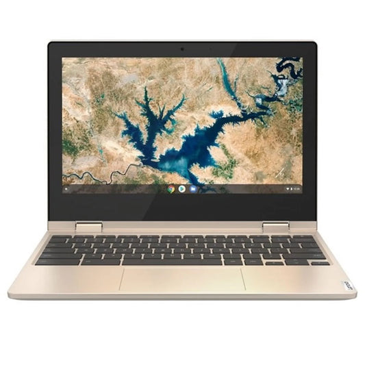 Touch 4GB 11IGL05 Lenovo N4020 3 eMMC IdeaPad (Used) Flex Celeron® 2.8GHz,Almond Chromebook 11.6" 64GB