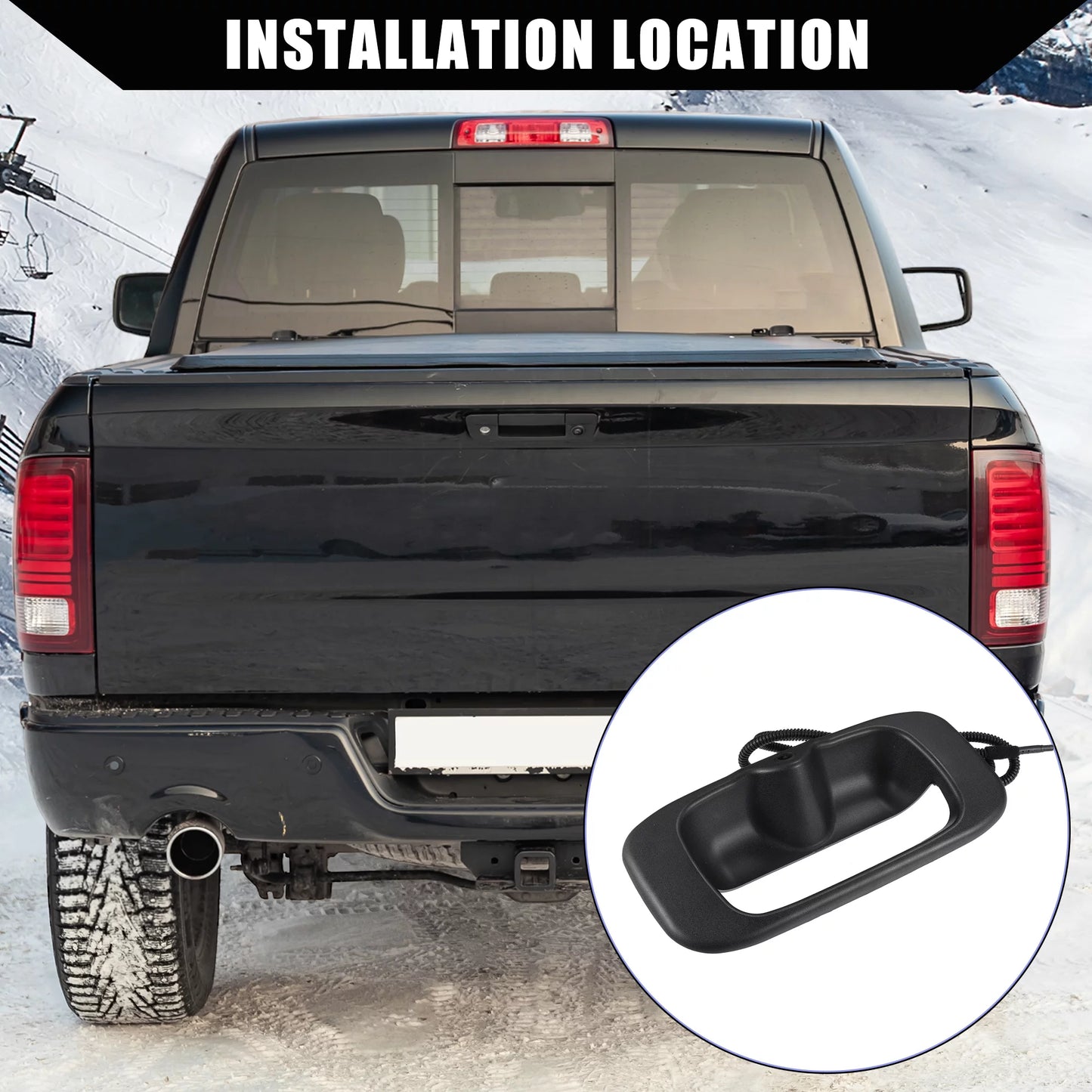 1999-2006 Sierra Silverado Camera Backup Tailgate Bargains Rear for Chevy Unique Handle for Set View GMC Years 1