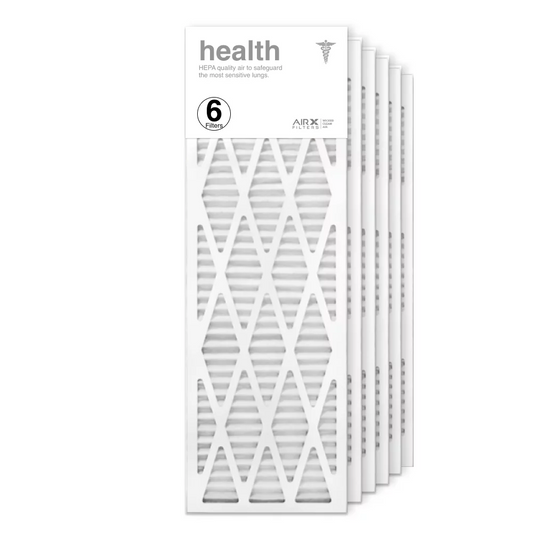 1900 Filter with AC Air Air Pleated MPR Filter Comparable 2200 Healthy Furnace Health AIRx Replacement 6-Pack 12x36x1 Filters 2400, 1550 Living 13 MERV 1500